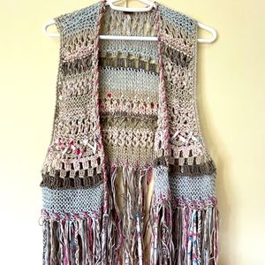 Beautiful crochet vest